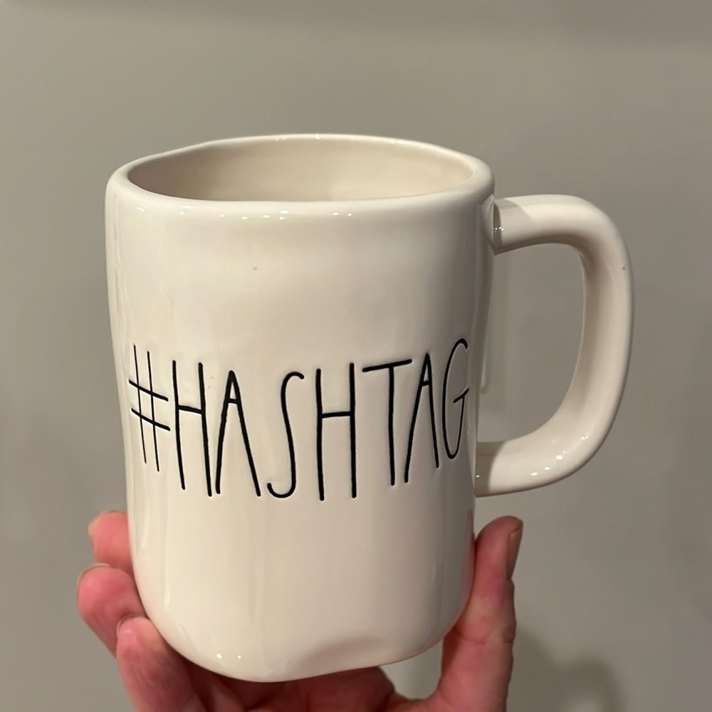 Rae Dunn #Hashtag